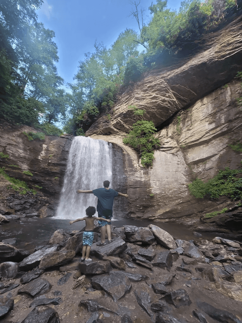 Standing at the Base: A Mist-Filled, Magical Experience