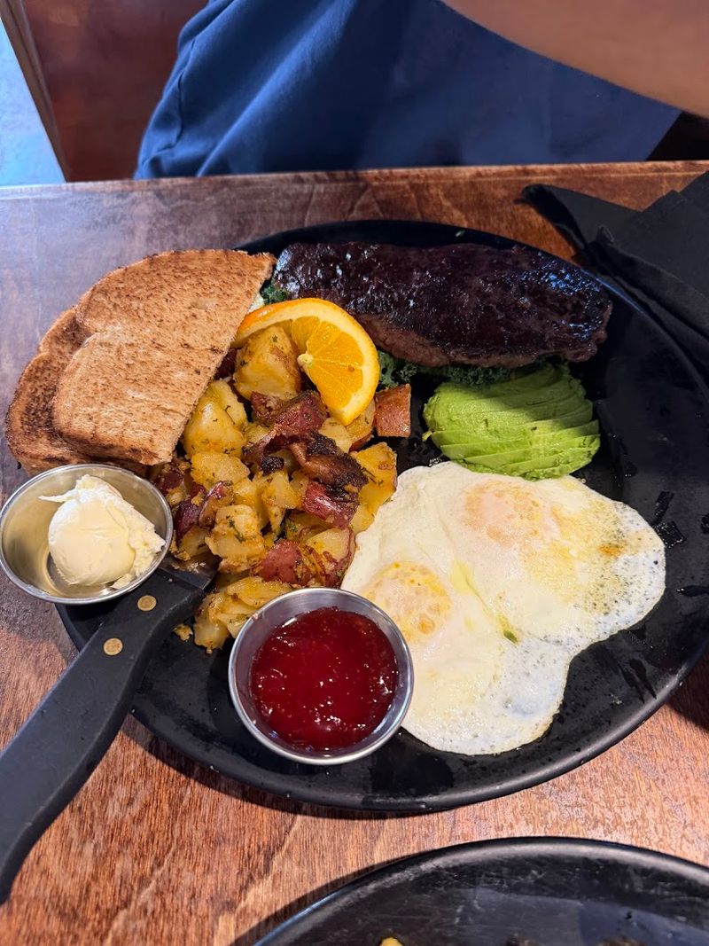 Steak and Eggs That Customers Call the Best They Have Ever Had