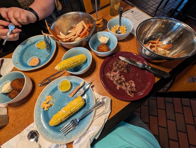 Steak and Shrimp That Round Out the AYCE Feast Steak and Shrimp That Round Out the AYCE Feast