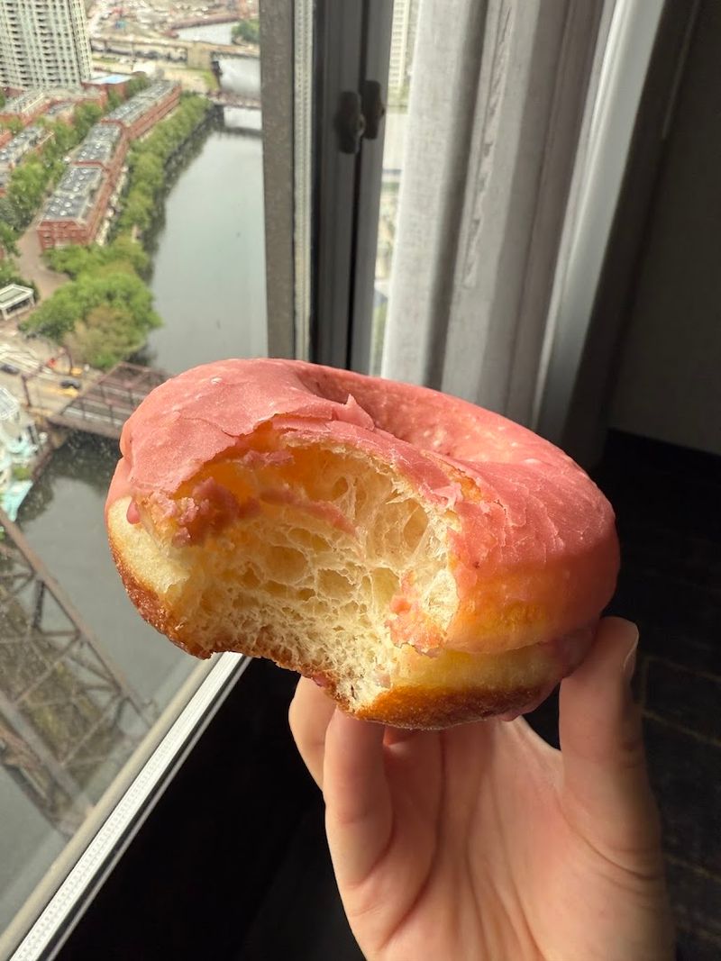 Strawberry Glazed Donut