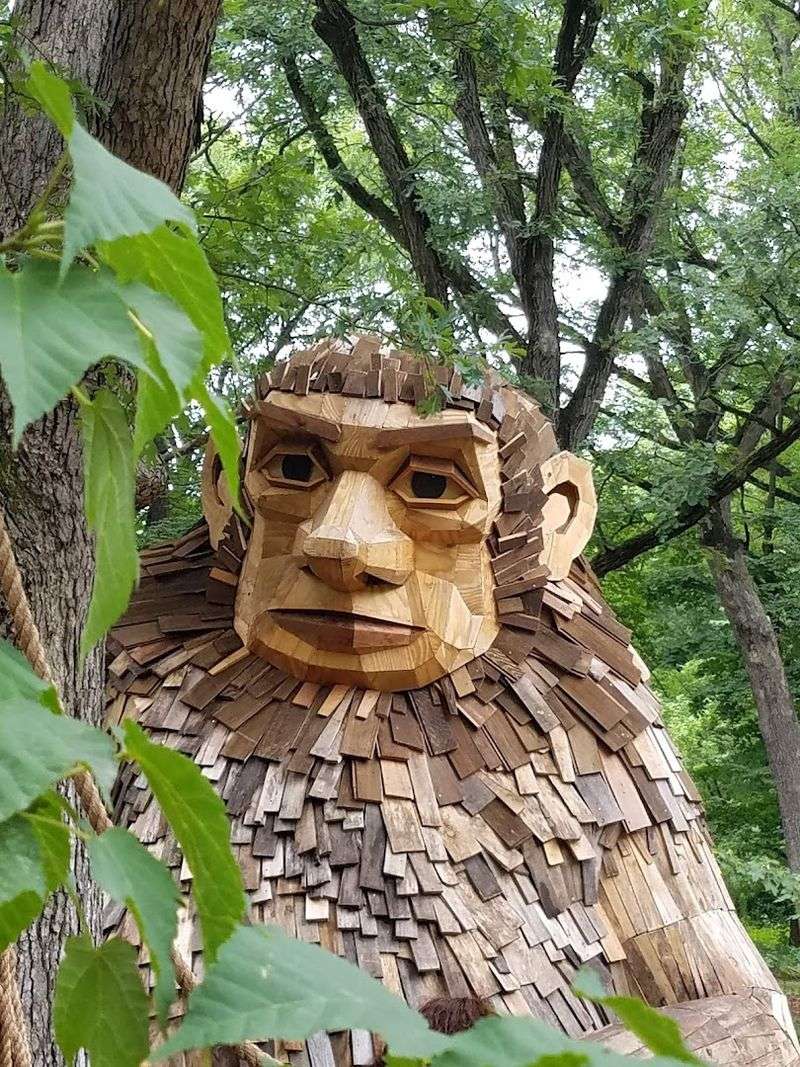 Stunning Artwork and Sculptures Scattered Across the Grounds