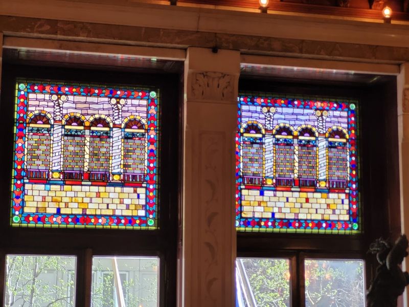 Stunning Stained Glass Windows Throughout
