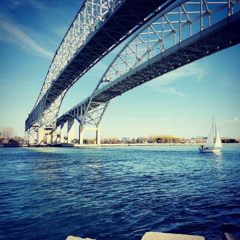 Stunning Waterfront Views Along The St. Clair River