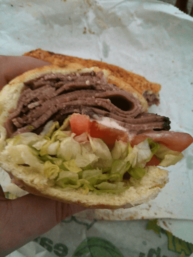 Subway - Roast Beef Sandwich