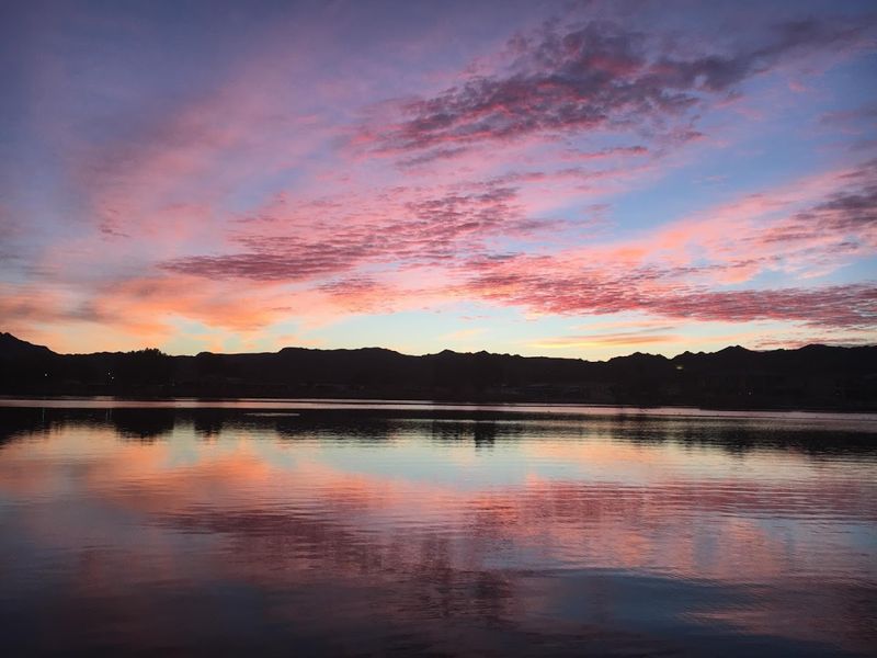 Sunsets Over the Desert: Parker's Nightly Masterpiece