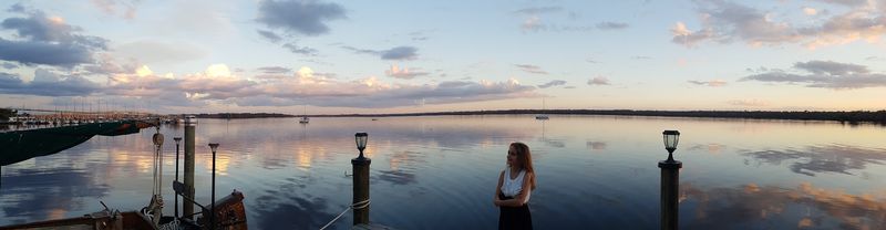 Sunsets Over the River Are the Kind That Stop You Cold Sunsets Over the River Are the Kind That Stop You Cold