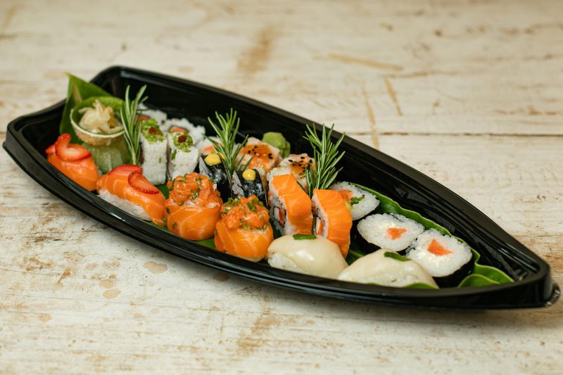 Sushi platter