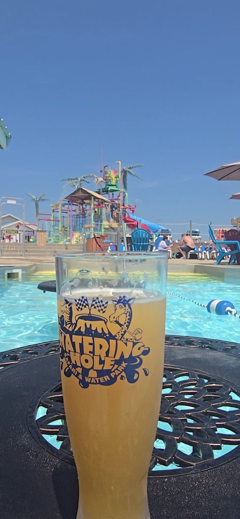 Swim-Up Bar Adding a Grown-Up Touch to the Day