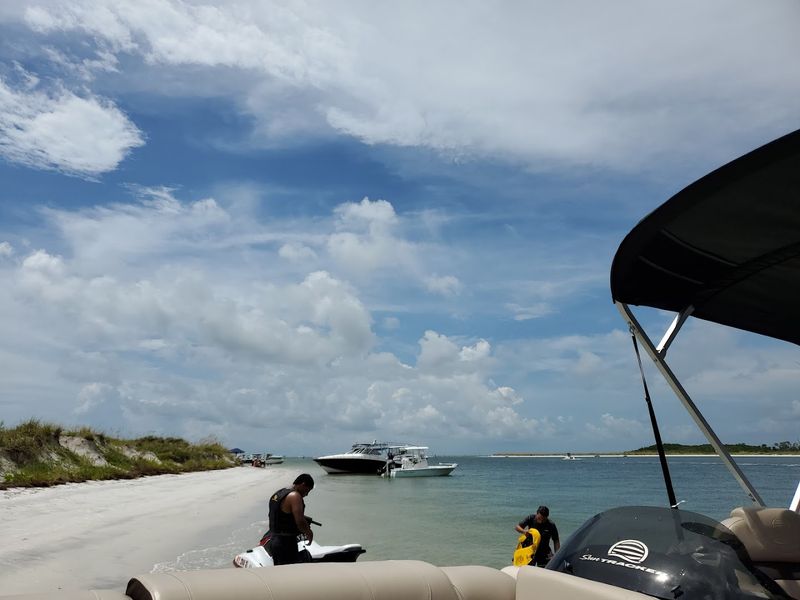 Taking the Shell Key Shuttle Ferry