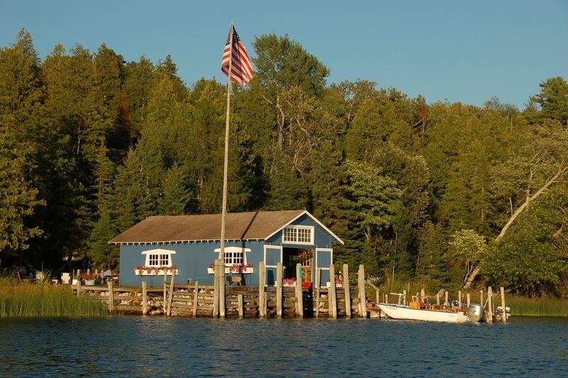 The Annual Antique Wooden Boat Show in Hessel