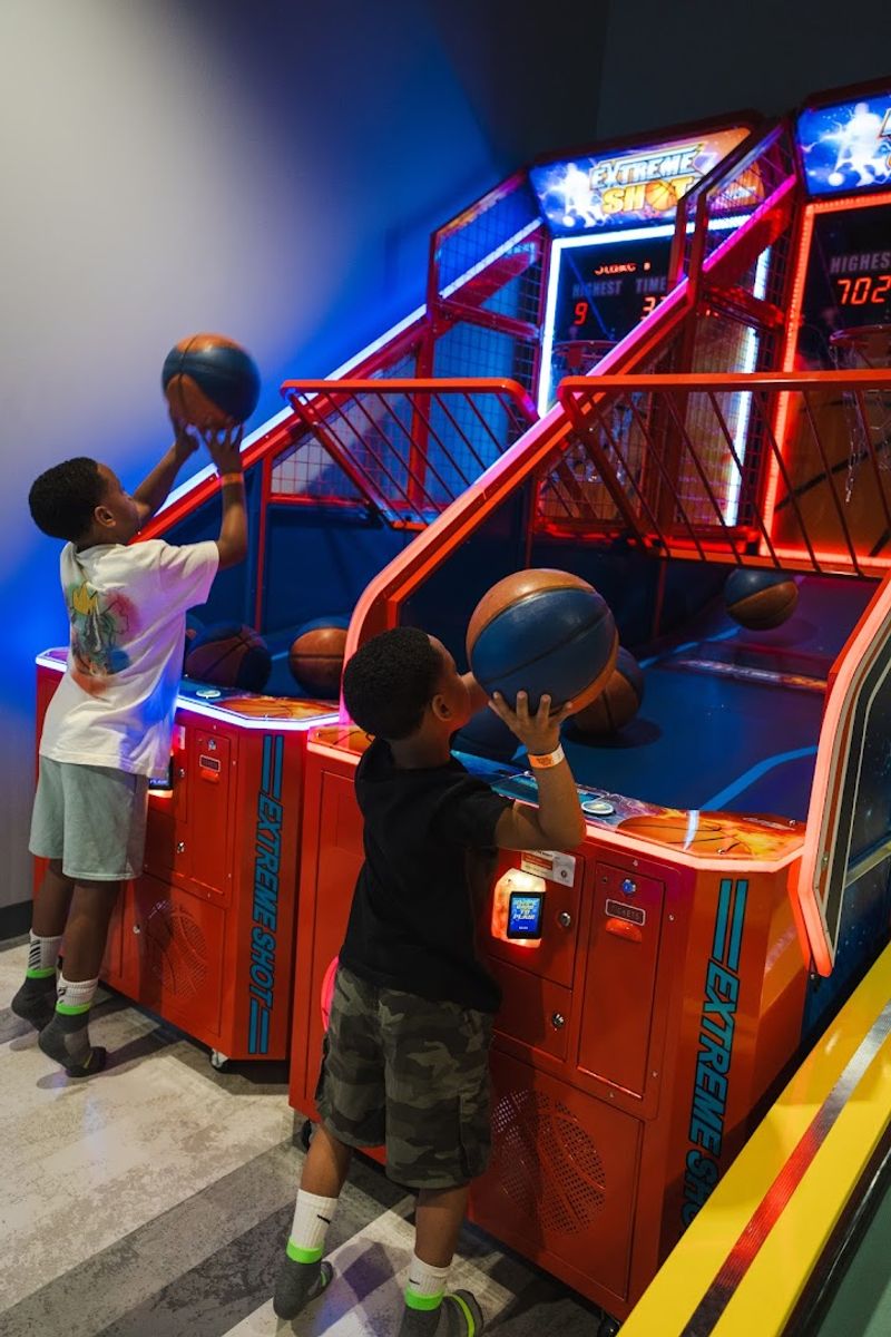 The Arcade Games Area