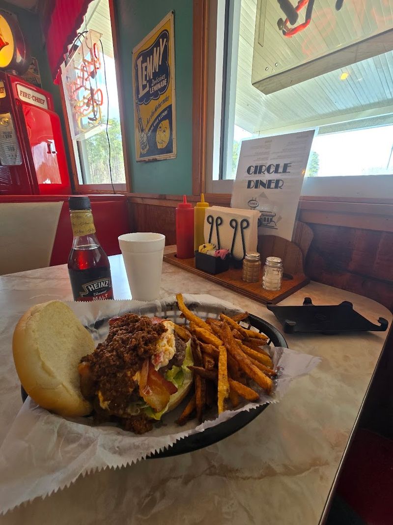 The Bacon Pimento Cheeseburger With Chili