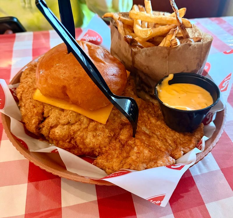 The Big Ole Indiana Pork Tenderloin Sandwich