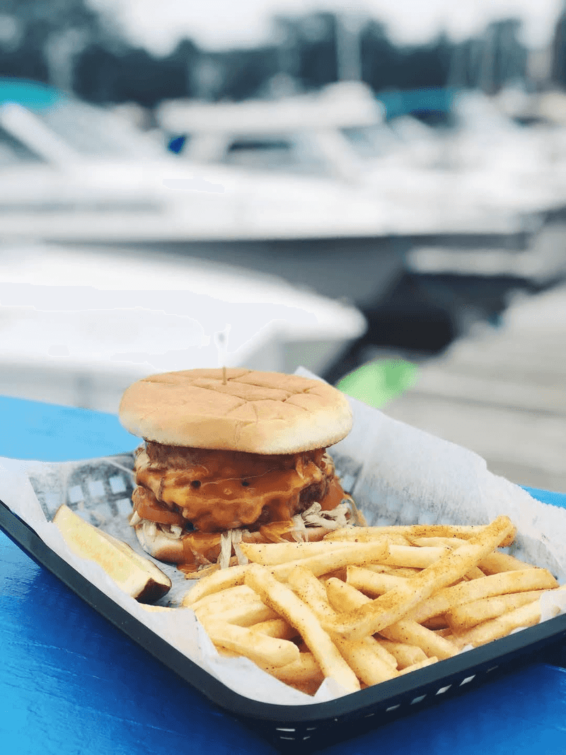 The Black River Burger That Started All The Buzz The Black River Burger That Started All The Buzz