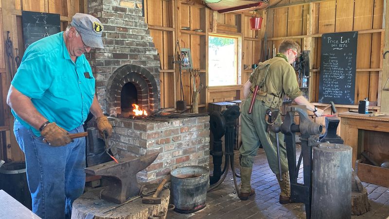 The Blacksmith Shop: Sparks Fly and History Comes Alive