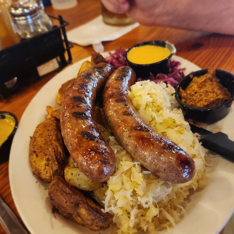 The Bratwurst Pretzel Platter You'll Want to Share (But Won't)