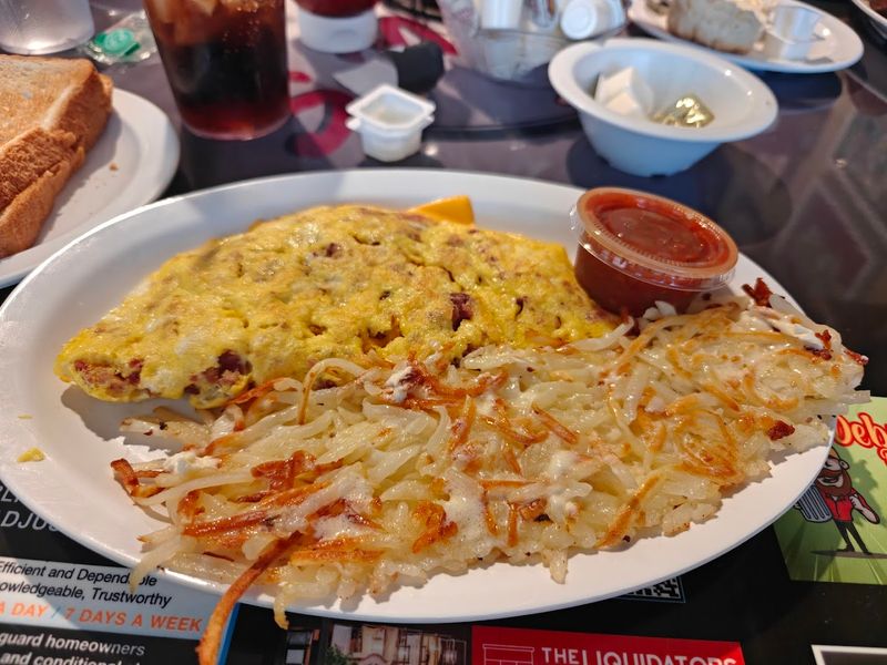 The Chili Cheese Omelette With Chorizo and Avocado