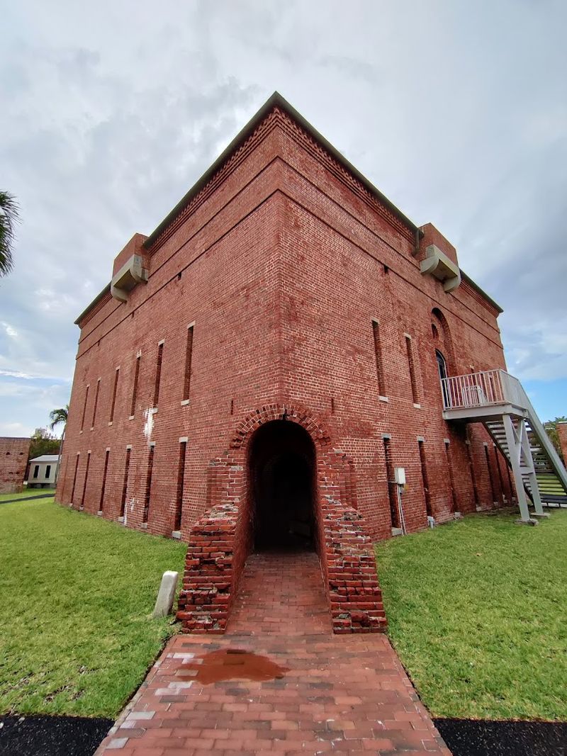 The Civil War-Era Brick Fortress Itself The Civil War-Era Brick Fortress Itself