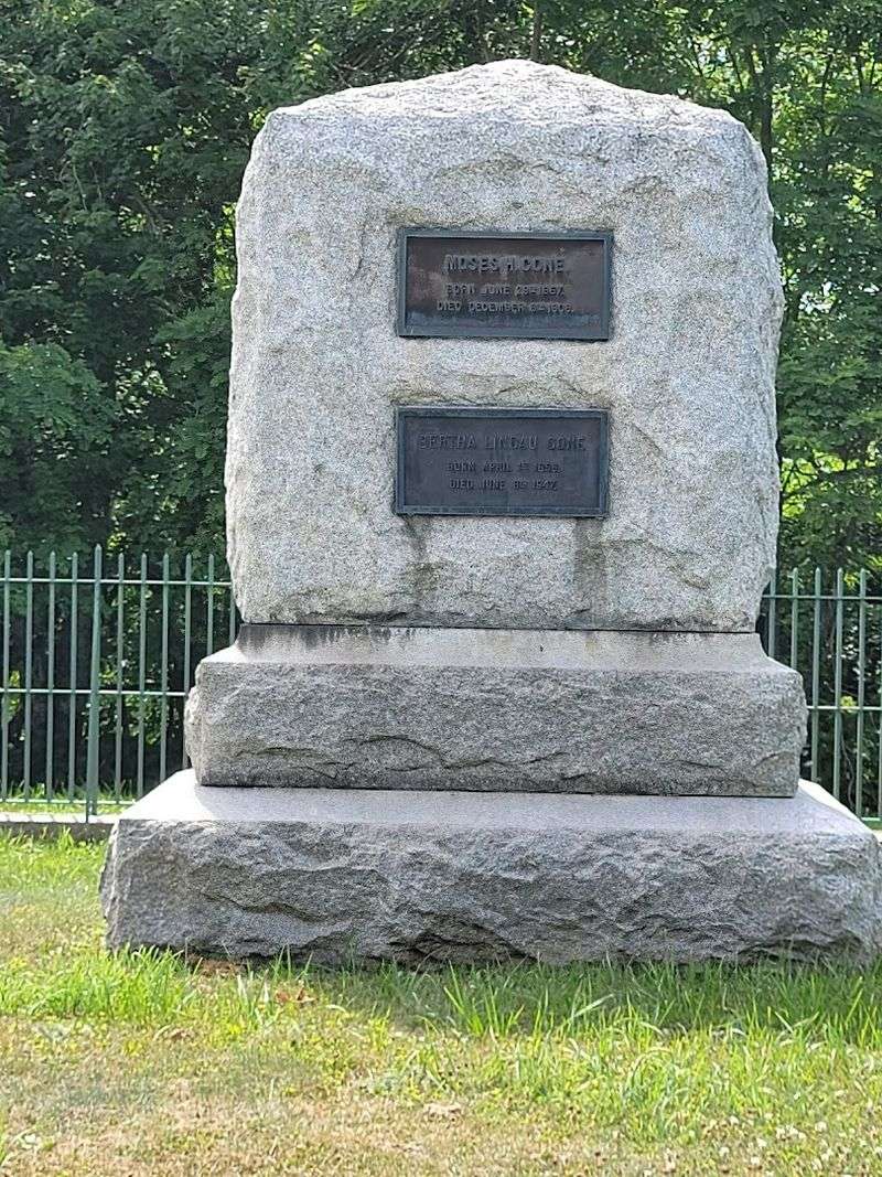 The Cone Family Graves The Cone Family Graves