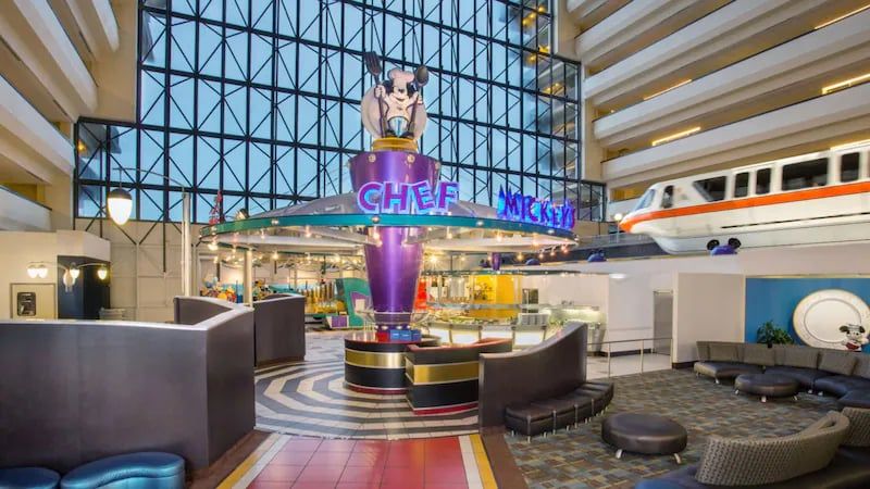 The Contemporary Resort Setting Adds Major Magic