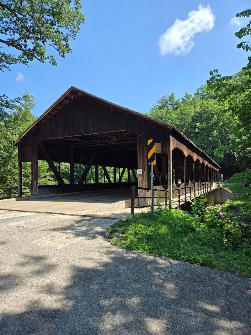 The Covered Bridge: A Charming Mid-Trail Landmark