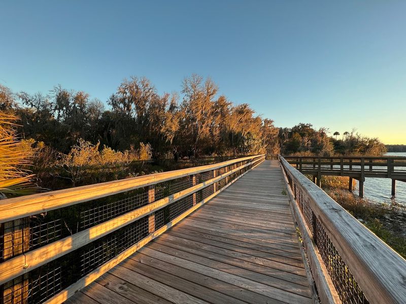 The Ecopassage Boardwalk Along Highway 441