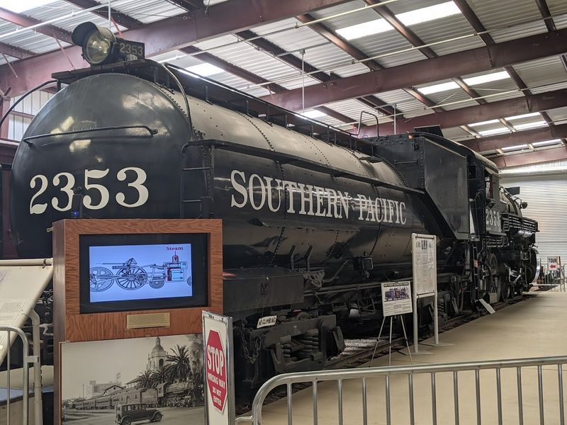 The Exhibit Hall Packed With Railroad History