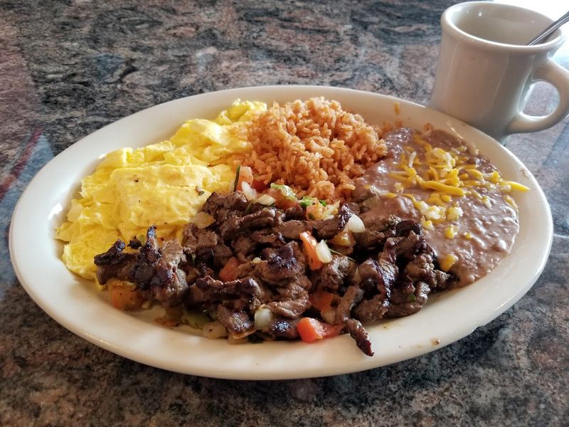 The Famous Chorizo and Eggs Breakfast