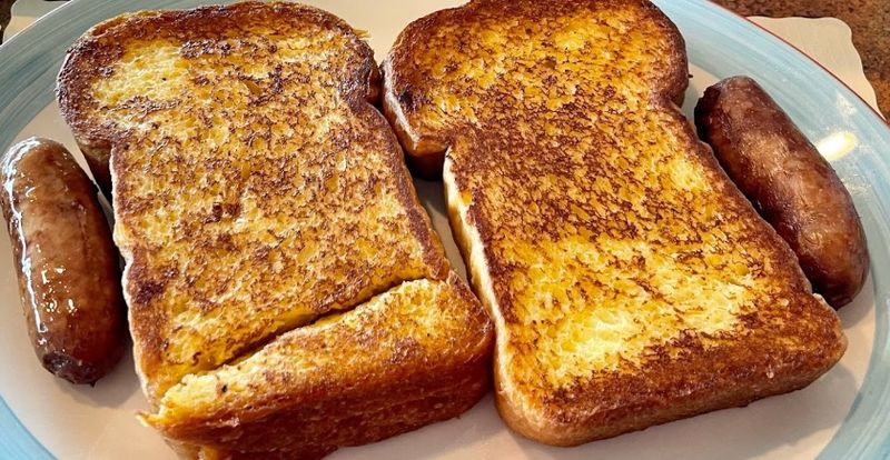The Famous French Toast Made With House-Baked Challah Bread