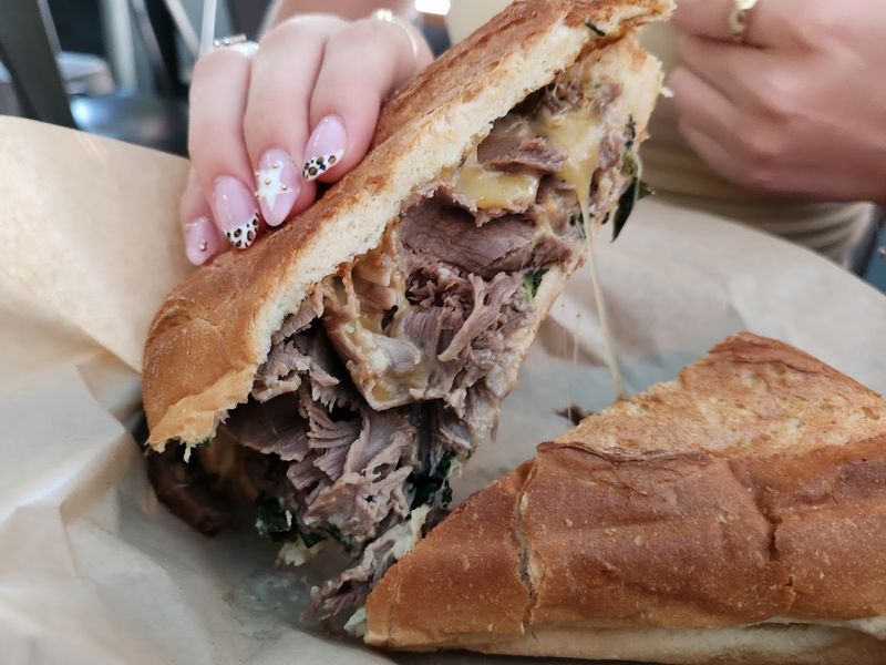 The Famous Lamb Dip Sandwich