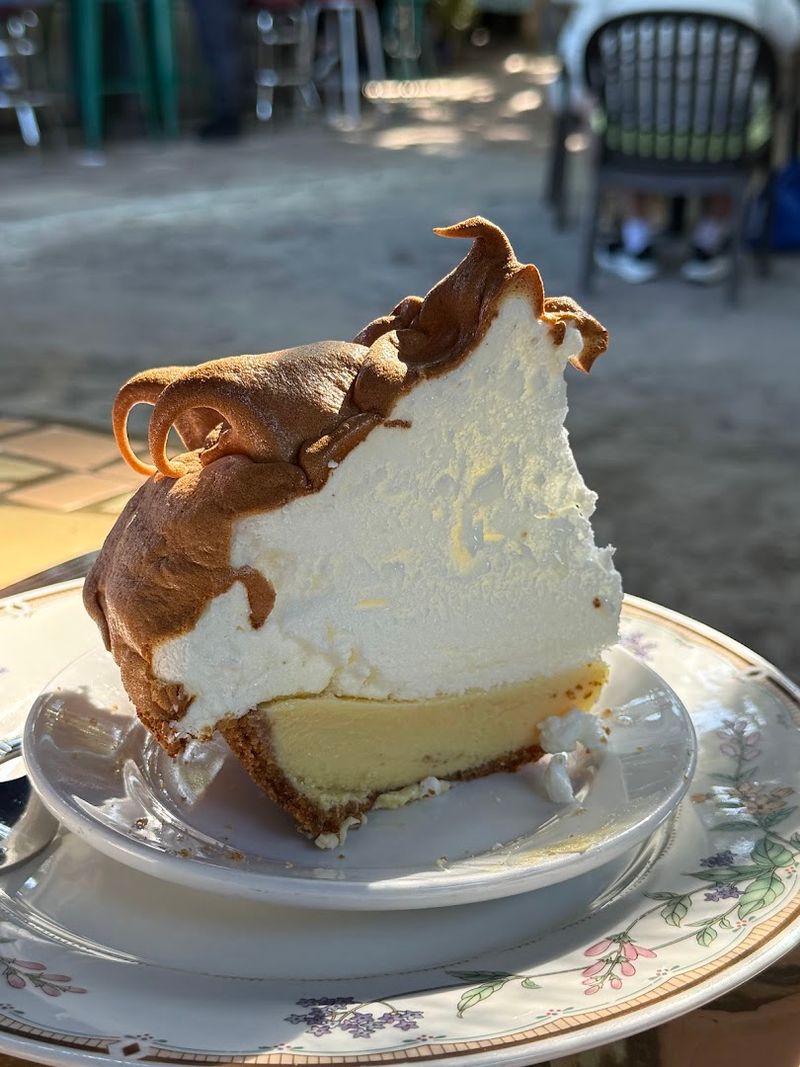 The Famous Mile-High Key Lime Pie