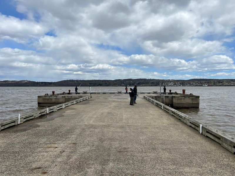 The Famous Piermont Pier Stretching Into the Hudson