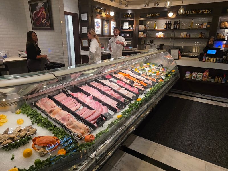 The Fresh Seafood Market Up Front