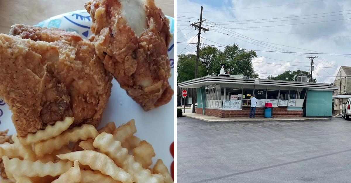 The Fried Chicken At This Modest Illinois Restaurant Has Earned Legendary Status