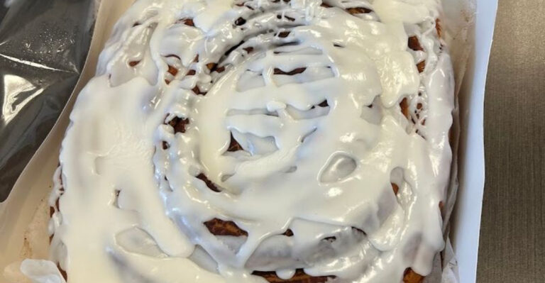 The Giant Cinnamon Rolls At This Charming Texas Donut Shop Are Big Enough To Share