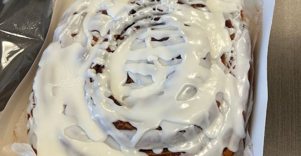 The Giant Cinnamon Rolls At This Charming Texas Donut Shop Are Big Enough To Share