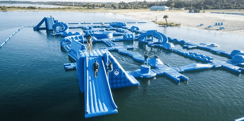 The Giant Floating Aqua Park