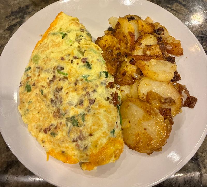 The Greek Skillet Omelet That Needs Zero Condiments