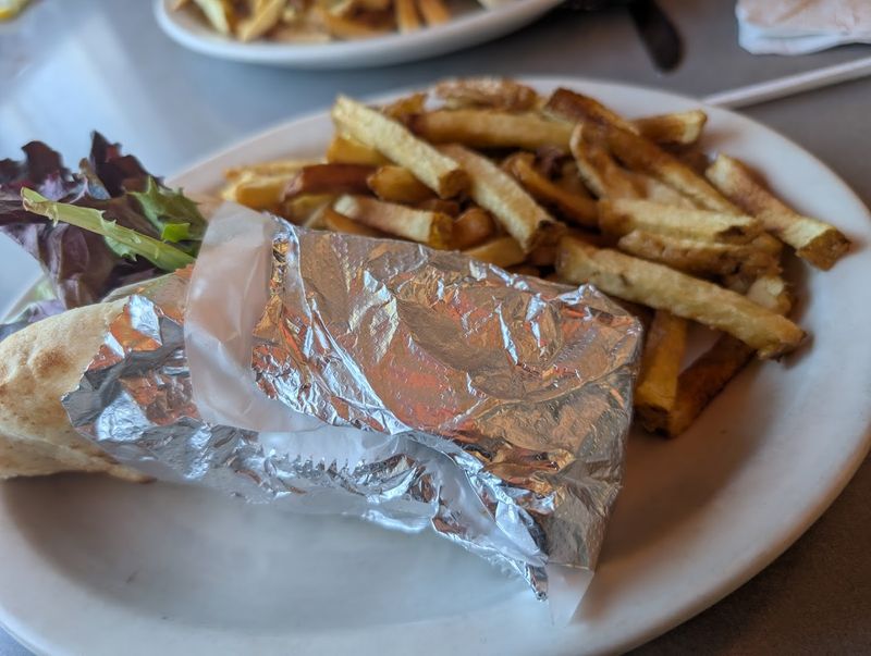 The Gyro Special with Fresh-Cut Fries The Gyro Special with Fresh-Cut Fries