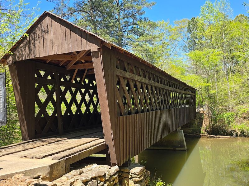 The Historic Covered Bridge Itself