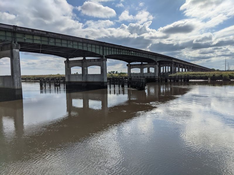 The Historic Darien Bridge and Scenic River Crossing The Historic Darien Bridge and Scenic River Crossing