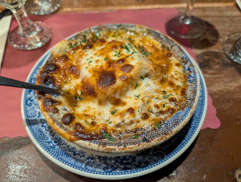 The Iconic Baked King's Onion Soup