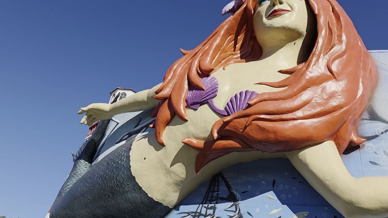 The Iconic Giant Mermaid Sculpture The Iconic Giant Mermaid Sculpture