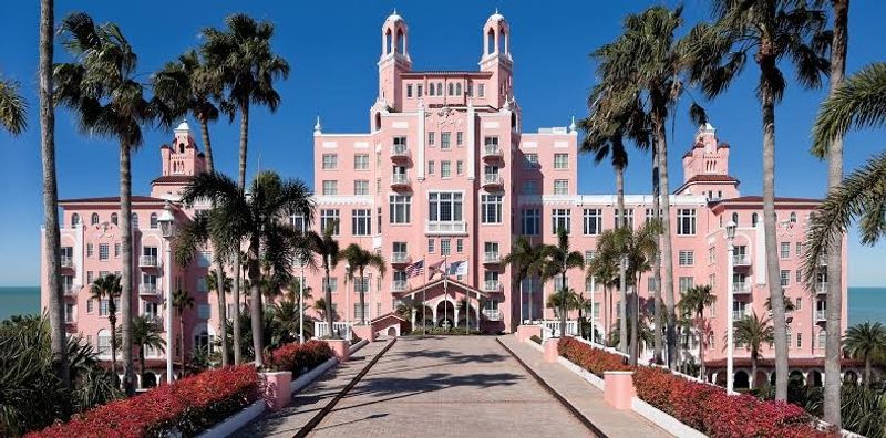 The Iconic Pink Exterior That Stops You in Your Tracks