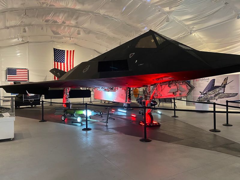 The Jaw-Dropping F-117 Nighthawk Stealth Fighter Exhibit