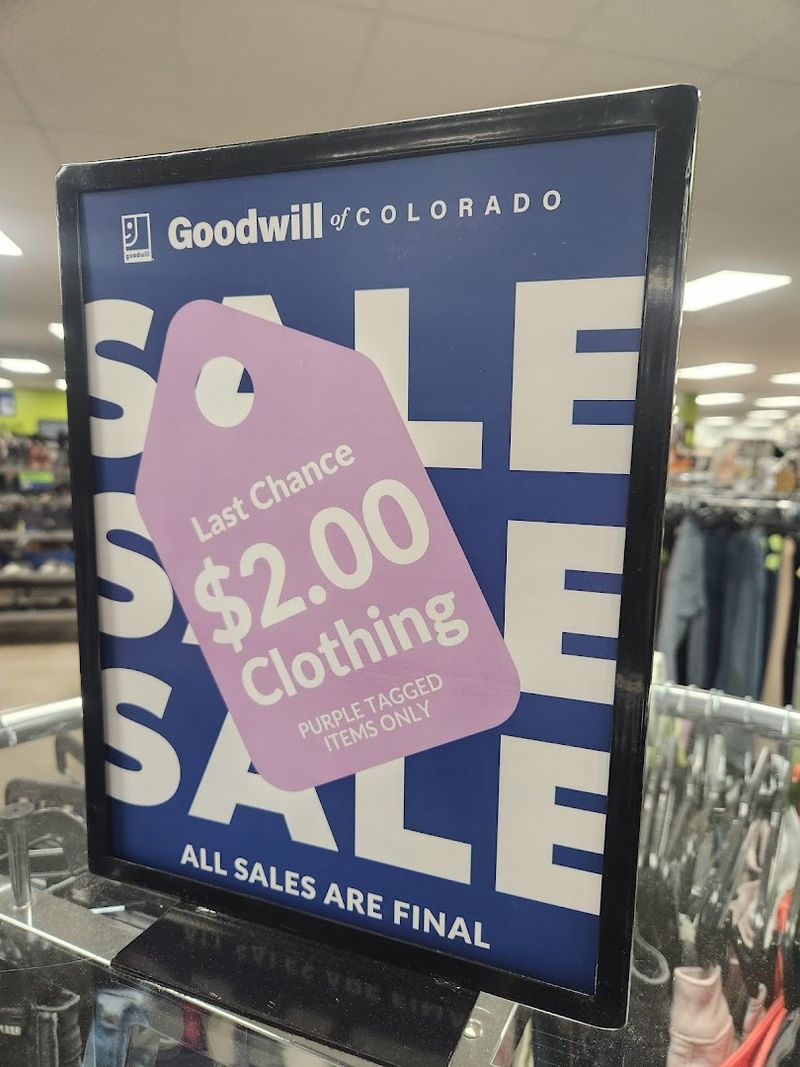 The Legendary $2 Last Chance Clothing Rack