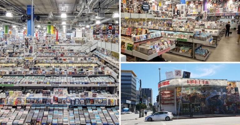 The Legendary California Music Store Home To More Than A Million CDs, DVDs, And Vinyl Records