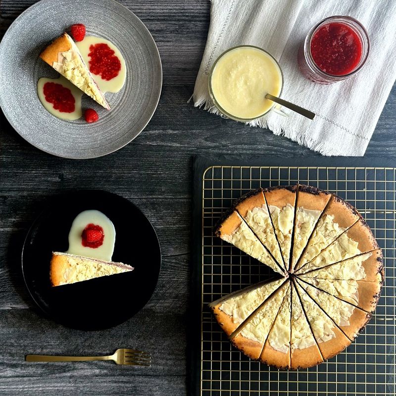 The Legendary Homemade Cheesecake
