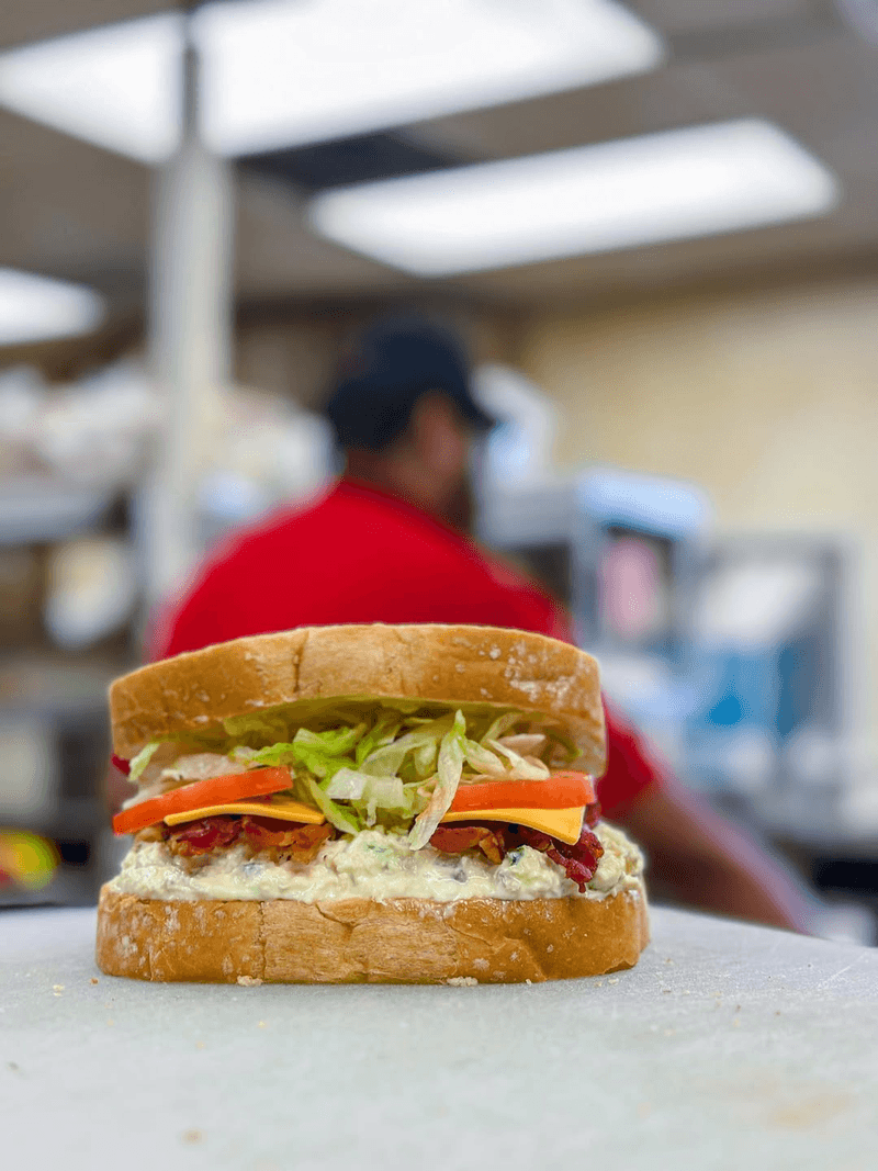 The Legendary Homemade Chicken Salad Sandwich