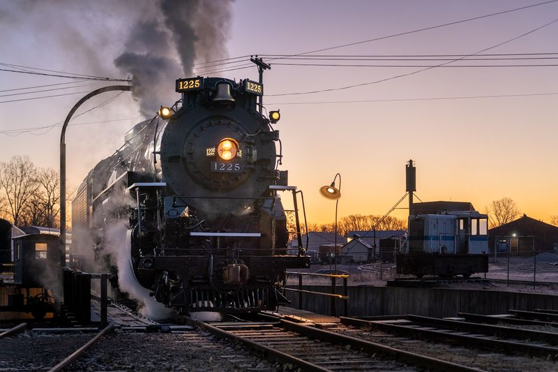 The Legendary Pere Marquette 1225 Steam Locomotive